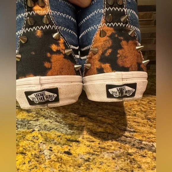 Vans Sk8-Hi Tartan Daze Punk Hi-Top Sneakers Shoes Size Men 5.5 EU size 37 - Picture 7 of 10